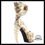 Escarpin Serpent Cheville