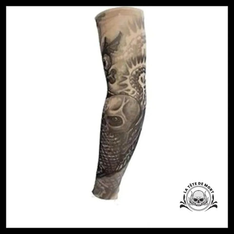 Fausse Manche Tatoo Crâne