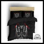 Housse de Couette Faucheuse Noire