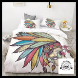 Housse de Couette Motif Indien