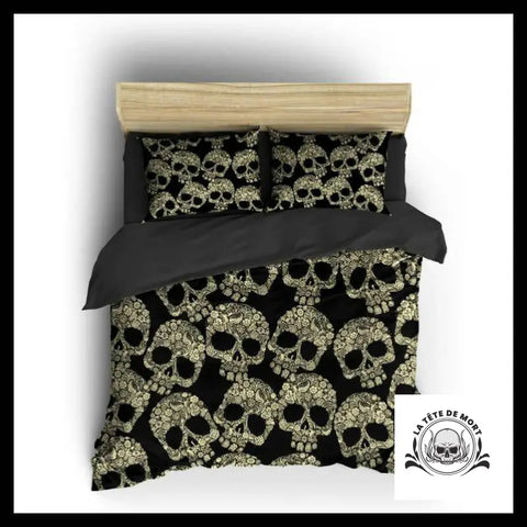 Housse de Couette Tête Mort Calavera