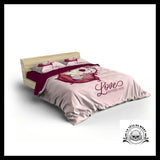 Housse de Couette Tête Mort Couple