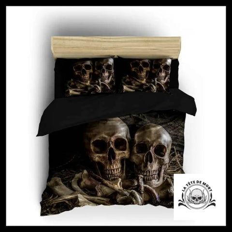 Housse de Couette Tête Mort Cowboy