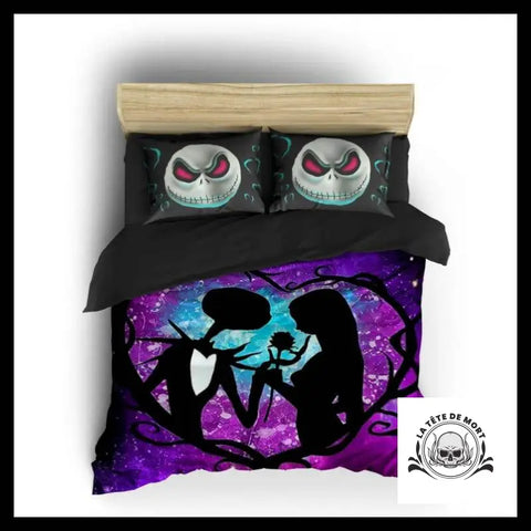 Housse de Couette Tête Mort Love