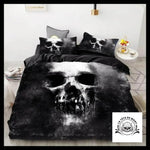 Housse de Couette Tête Mort Skull