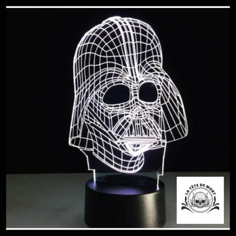 Lampe 3d Tête de Mort Dark Vador