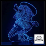 Lampe 3d Tête de Mort Reptilien