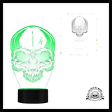 Lampe LED Tête de Mort