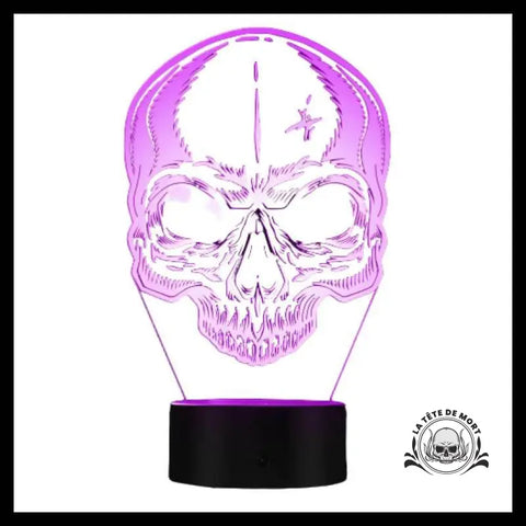 Lampe LED Tête de Mort