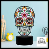 Lampe Tête de Mort Mexicaine