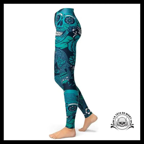 Legging Crâne Mexicain