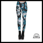 Legging Crâne Mexicain Coloré