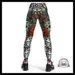 Legging Fleuri Femme