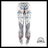 Legging Tête de Mort Ailée