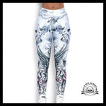 Legging Tête de Mort Ailée
