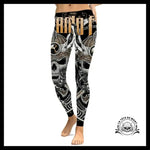 Legging Tête de Mort Casque Metal