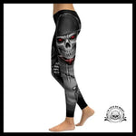 Legging Tête de Mort Avec Chapeau
