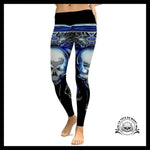 Legging Tête de Mort Crâne Metal