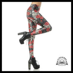 Legging Tête de Mort Crânes Rieurs