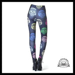 Legging Tête de Mort DJ