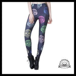Legging Tête de Mort DJ
