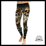 Legging Tête de Mort Egypte