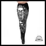 Legging Tête de Mort Lion