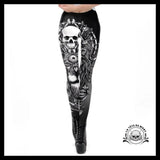 Legging Tête de Mort Lion