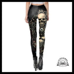 Legging Tête de Mort Lion