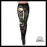 Legging Tête de Mort Lion
