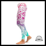 Legging Tête de Mort Mexicaine Dessin