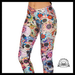 Legging Tête de Mort Skull Calavera