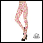 Legging Tête de Mort Sublime Roses
