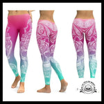 Legging Tête de Mort Trio Couleurs