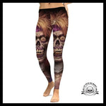 Legging Tête de Mort Zombie