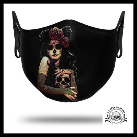 Masque Crâne Mexicain Catrina