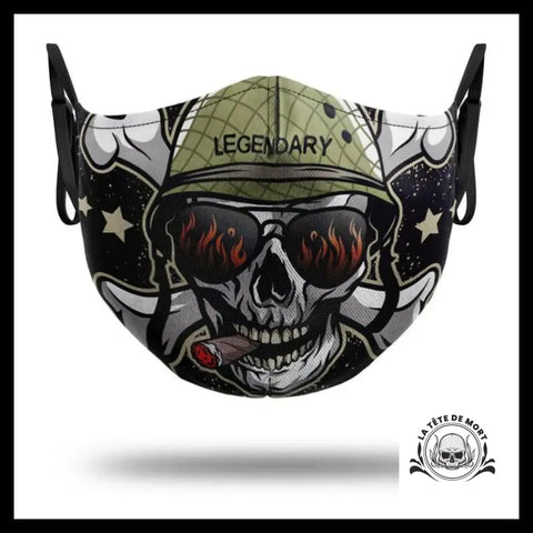 Masque Crâne Militaire