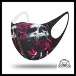 Masque Crâne et Roses
