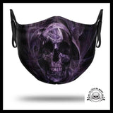 Masque Crâne Violet - Crâne Passion