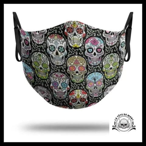 Masque Crânes Mexicains Réalistes