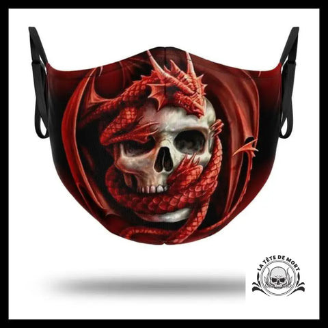 Masque Dragon Rouge