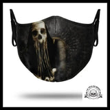 Masque Faucheuse Noire
