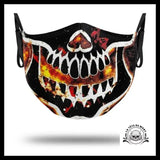 Masque Gothique Enflammé
