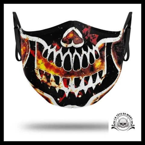 Masque Gothique Enflammé