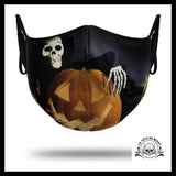 Masque Halloween Citrouille
