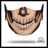Masque Maquillage Squelette Mexicain