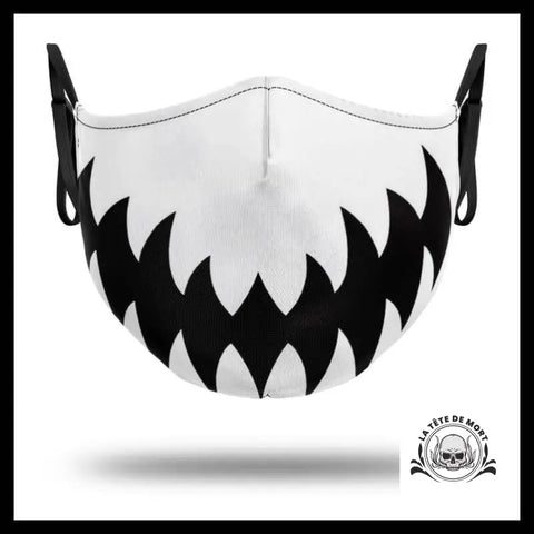 Masque Moto Tête de Mort Grandes Dents