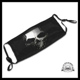 Masque Noir Tête de Mort
