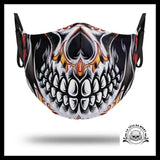 Masque Rock and Roll Enflammé