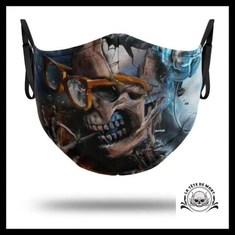 Masque Squelette à Lunettes